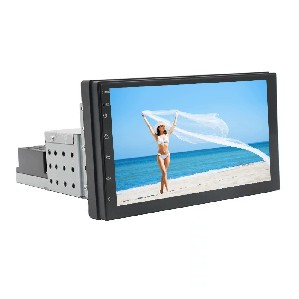 7-дюймовый андроид с одним слитком 1DIN автомобильная GPS-навигация CARPLAY мобильный телефон Интернет MP5 HD IPS плеер