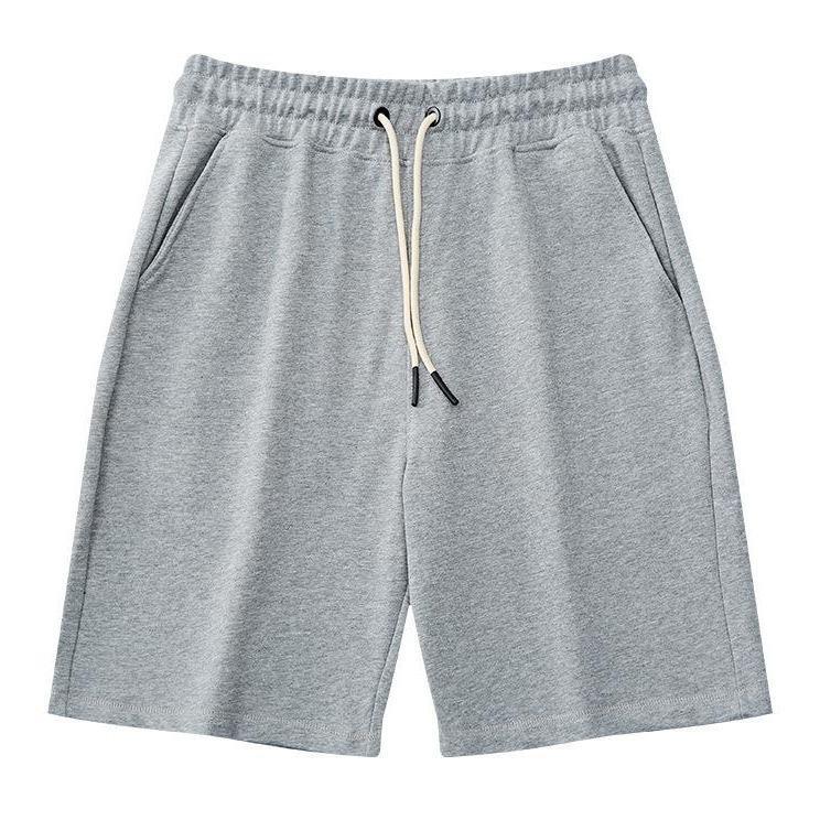 R 15123 Vintage Work Loose Knit Shorts Retro Workwear Loose Knit Shorts