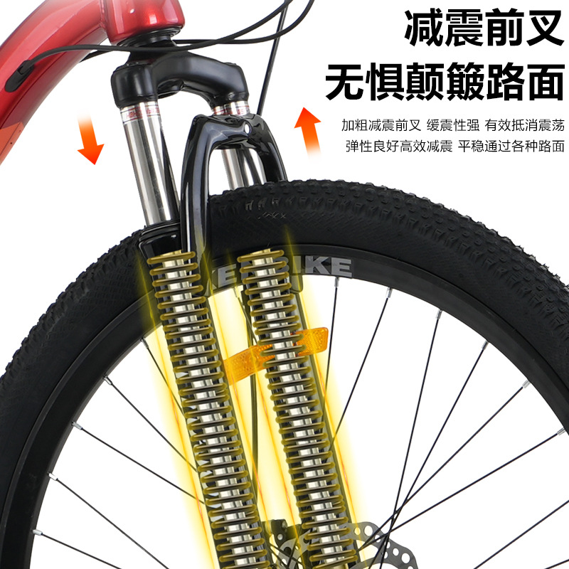 Bicicletas de montaña al por mayor 26 pulgadas bicicletas de amortiguación de velocidad variable para jóvenes bicicletas para hombres y mujeres adultos