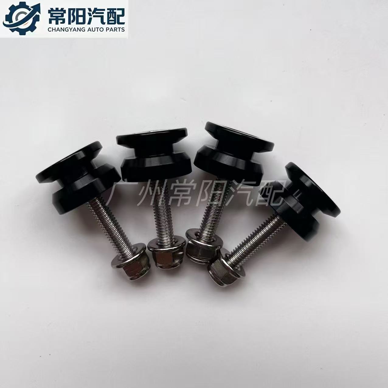 In-stock motorcycle side box buckle, aluminum alloy quick-release clip, silent buckle, motorcycle side box fixing buckle, wear-resistant