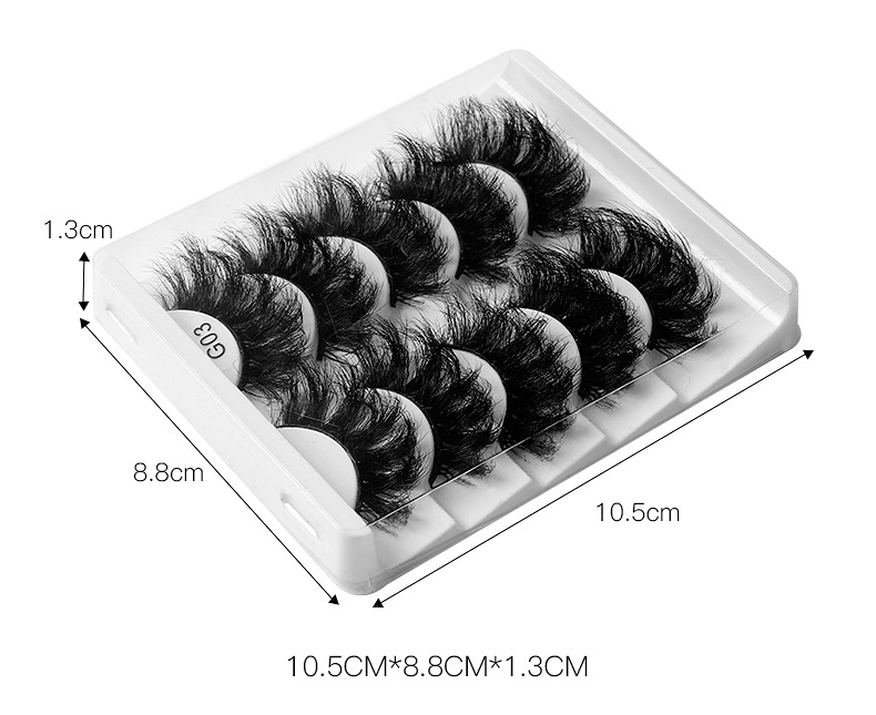 New Multi-layer Thick Eyelash Curved Fluffy False Eyelashes display picture 7