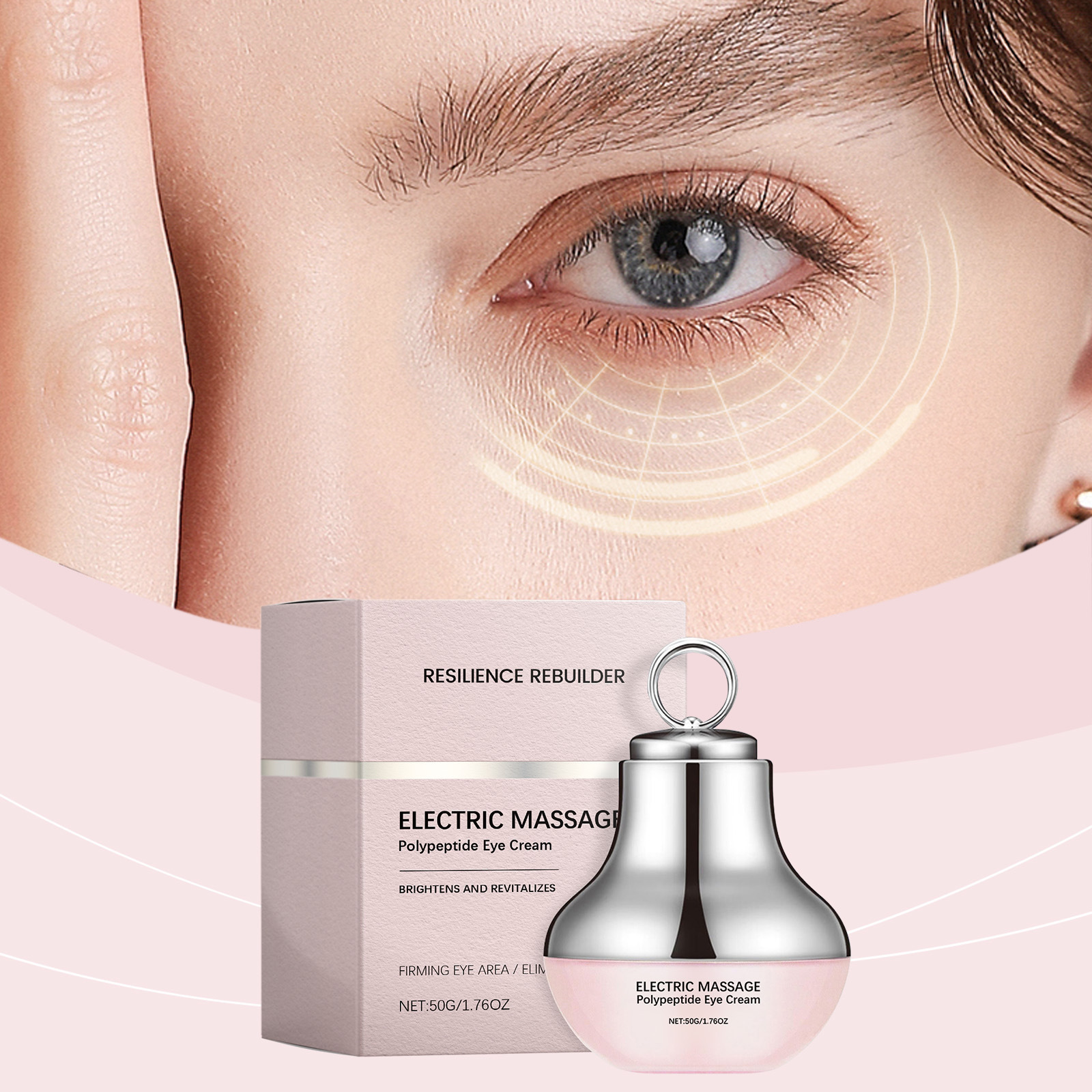 Electric Smooth Eye Cream Gentle, Moisturizing, Soft and Caring Daily Moisturizing, Refreshing and Light Eye Cream