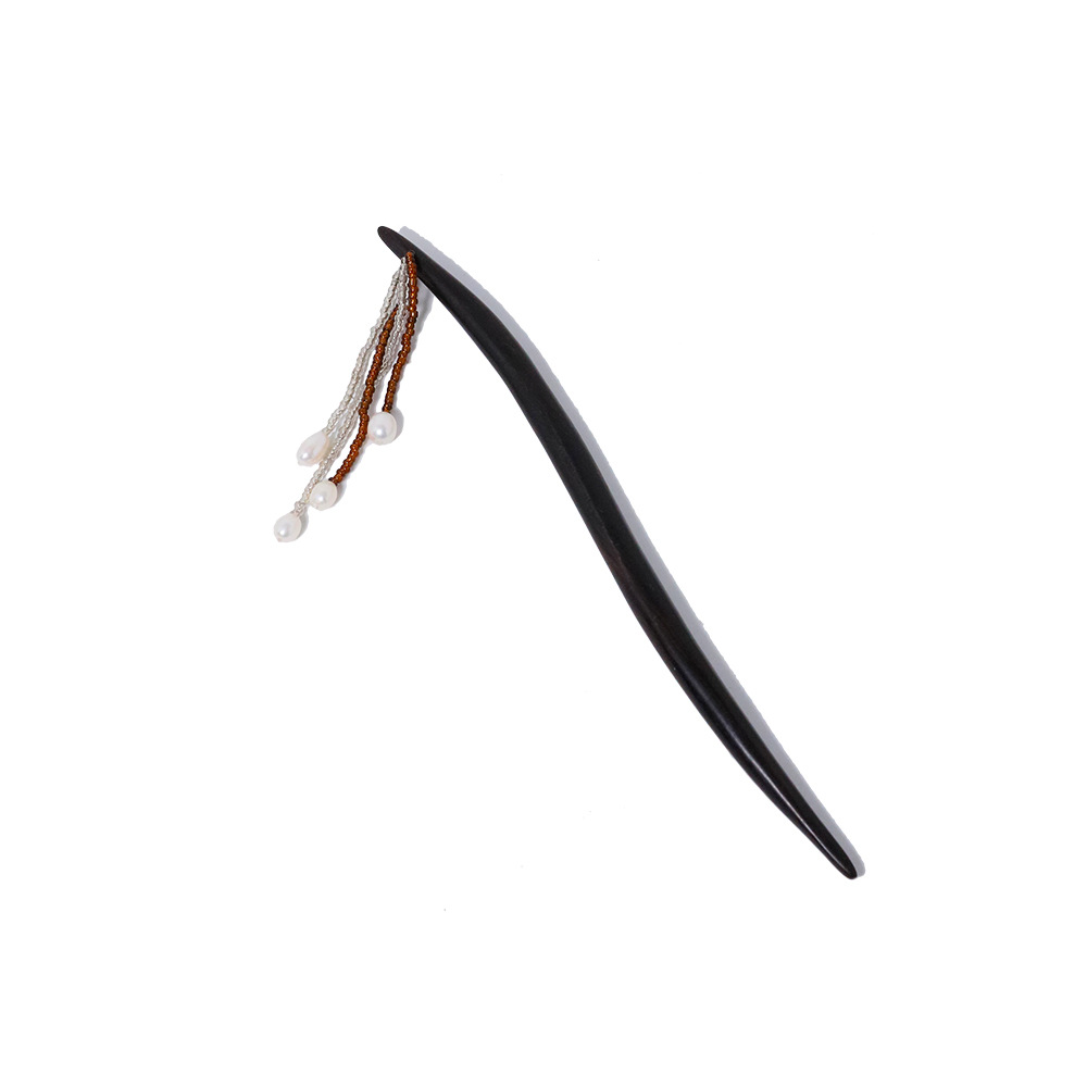 Clipper de madera antiguo estilo de mano Clipper de cabello de estilo chino Clipper de cabello Clipper de cabello de madera negra Clipper de cabello simple Clipper de cabello para niños