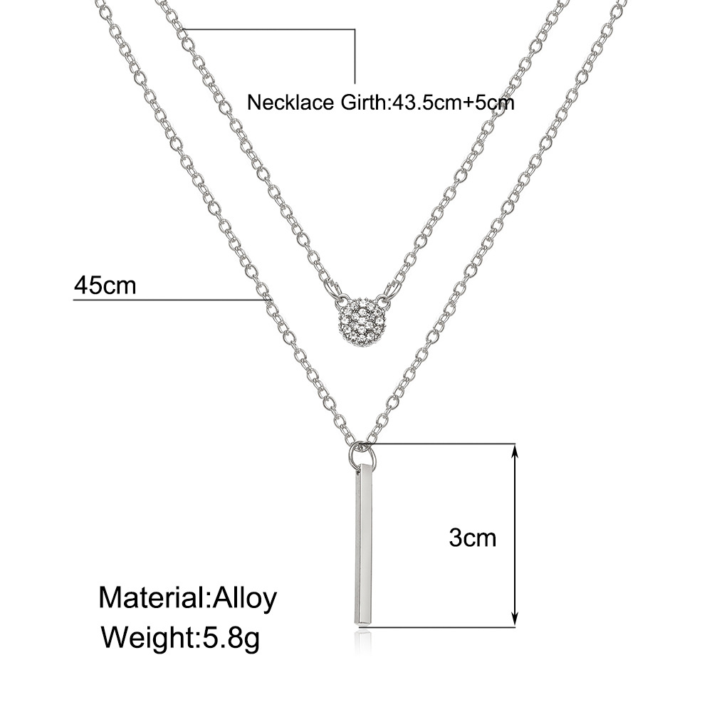 Retro Geometric Alloy Wholesale Pendant Necklace display picture 1