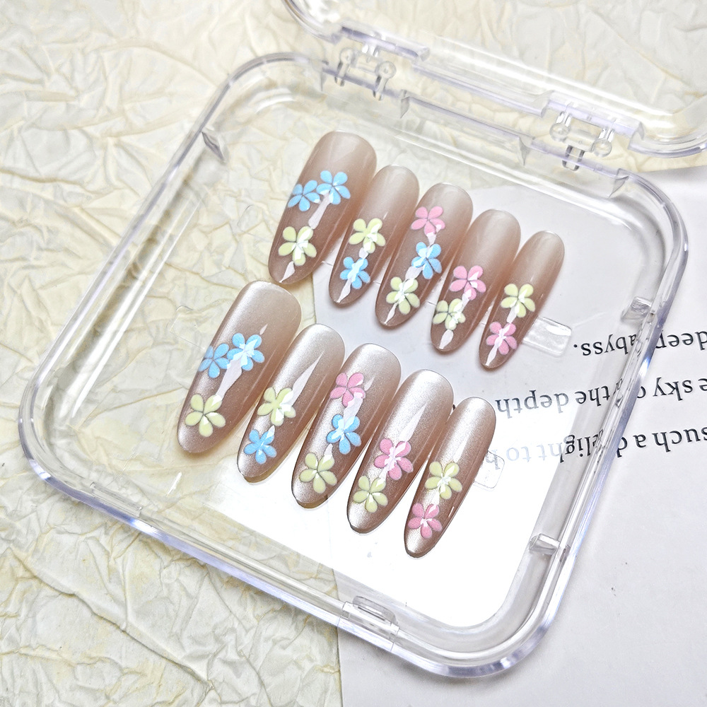 10 piezas de parche de uñas decodificadas, pequeño libro rojo, venta al por mayor de piezas de uñas, fototerapia hecha a mano, usar uñas