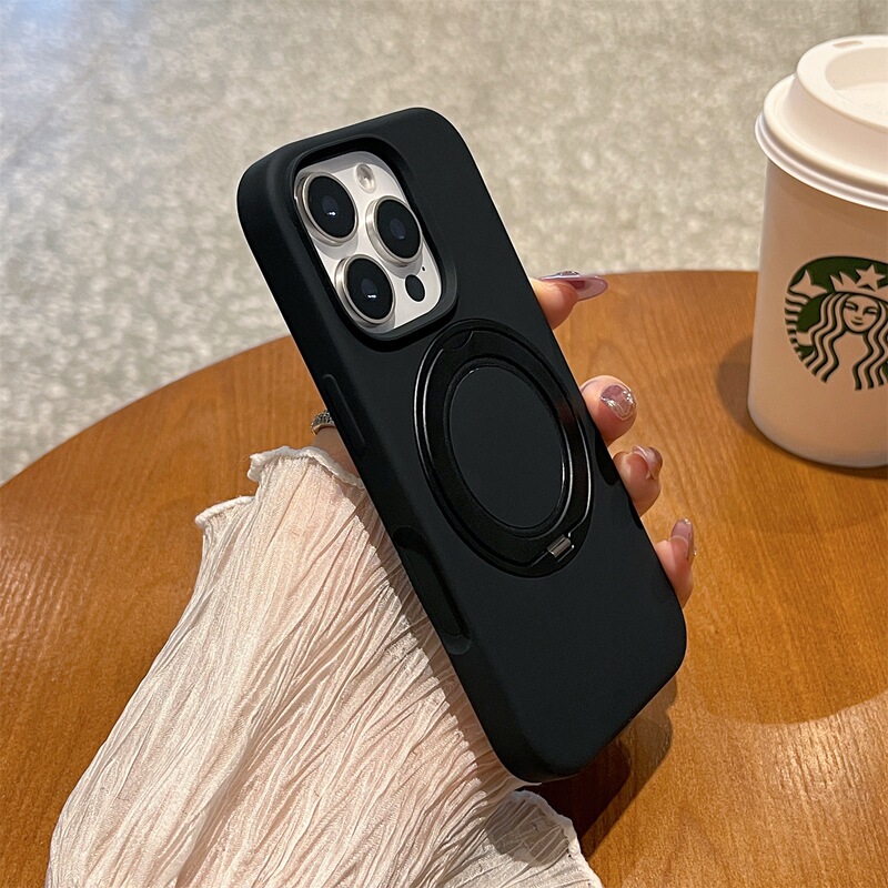 iPhone16携帯電話ケースに適したハイエンドバーガンディレッド新しいスタンドApple 16promax液体シリコーン|undefined