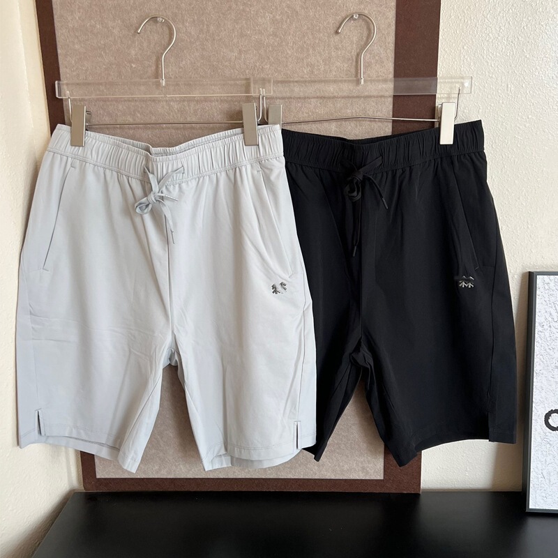 【92007】Summer Men's Casual Pants, Sports Shorts, Quick-Drying, Loose, Large Size, Five-Point Men's Pants