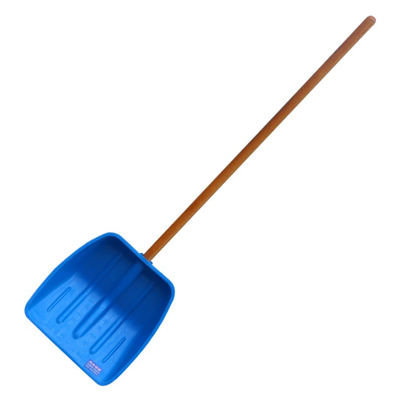 Синий нейлоновая пластиковая Лопата большая лопата утолщенная износостойкая деревянная ручка большая лопата пищевая Лопата для снега Лопата для мусора закаленная