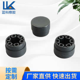 加工橡胶堵橡胶胶塞 机械减震胶块橡胶堵头 批发卡槽硅胶塞