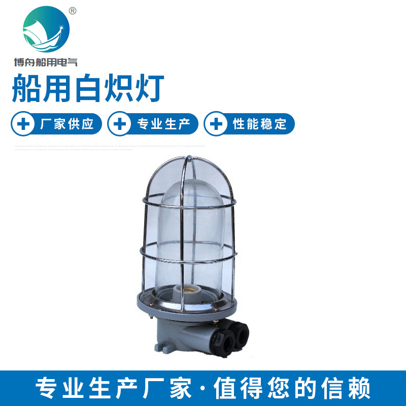 DC-6 船用白炽灯 船用防雨水舱顶灯 户外防水船用作业灯