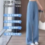 加大码夏季外贸直筒阔腿裤