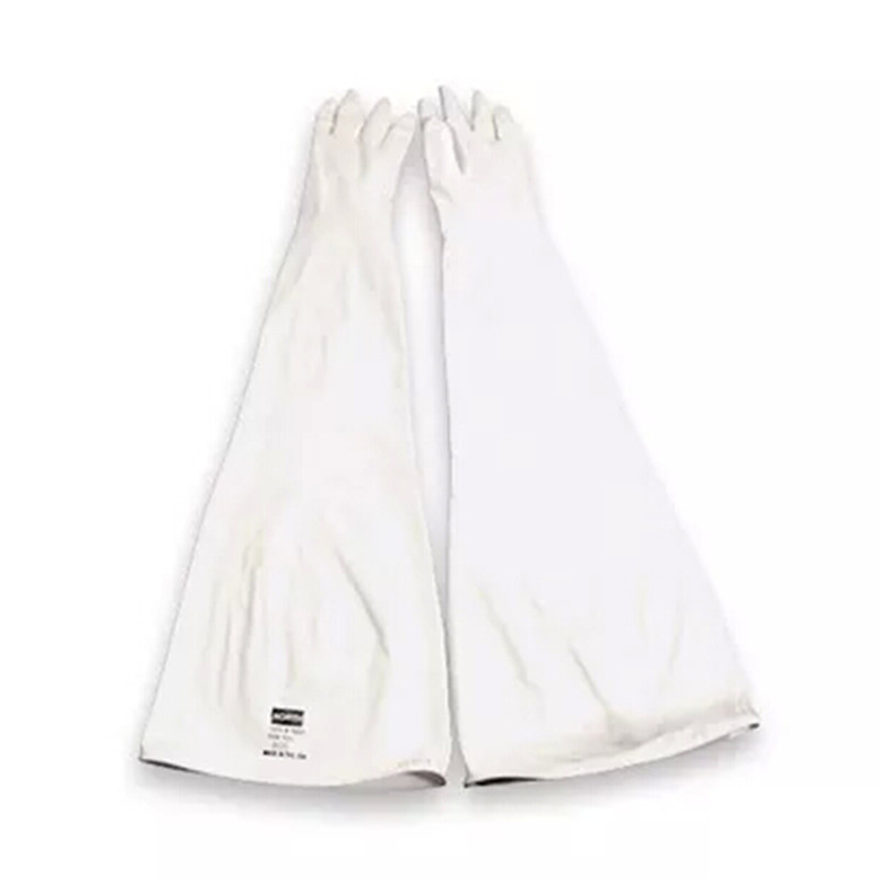 霍尼韦尔8Y1532A氯丁橡胶防化手套耐磨抗氧化耐酸碱干箱手套