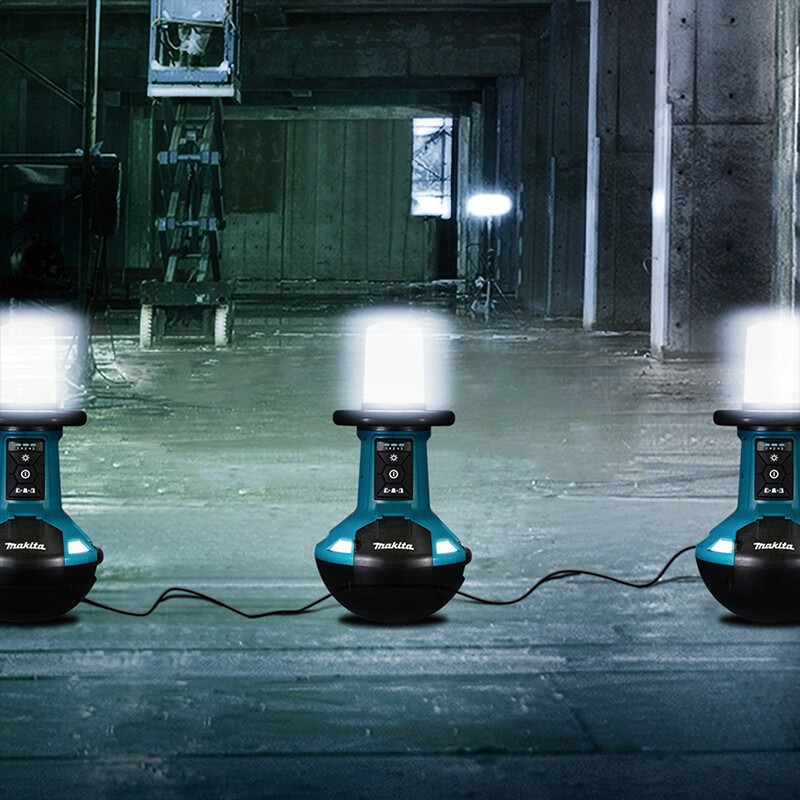 Makeda Makeda 18V lámpara de trabajo fluorescente de carga de litio lámpara de trabajo LED lámpara fluorescente BML801 DML810 gran cara