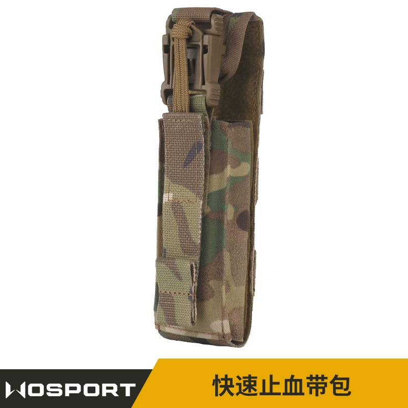 SОСП emergency supplies magical stickers fixed Molle system adapt to fast bleeding with camouflage bag
