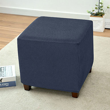 Transfronterizo todo incluido grano de maíz lana cubierta de taburete cuadrado elástico engrosado cubierta de cubierta a prueba de polvo