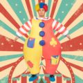 2022跨境万圣节新款小丑充气服 马戏团卡通人偶搞笑充气表演服