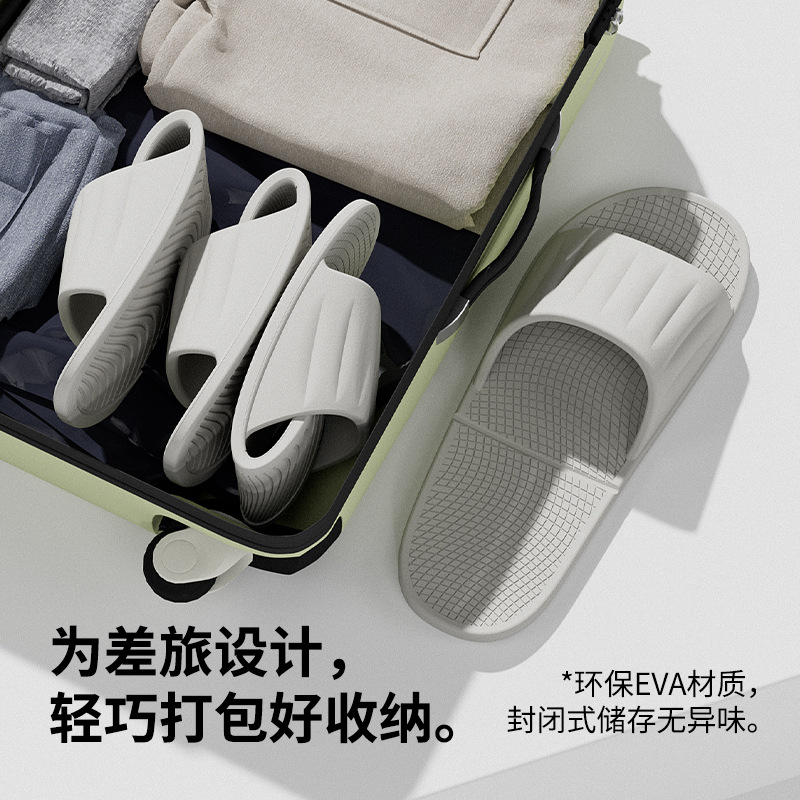 折叠旅行酒店便捷男女拖鞋2026春夏新款发泡轻盈小巧平底待客舒适