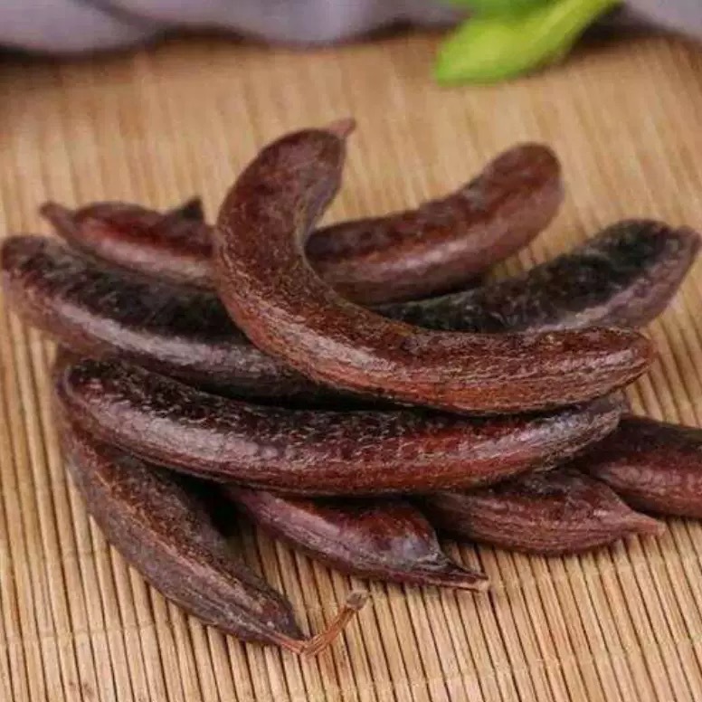 Zhu Ya Zao (Gleditsia sinensis Fruit) — Dried Chinese Honeylocust Fruit, Sulfur-Free Herbal Decoction Piece quality and texture