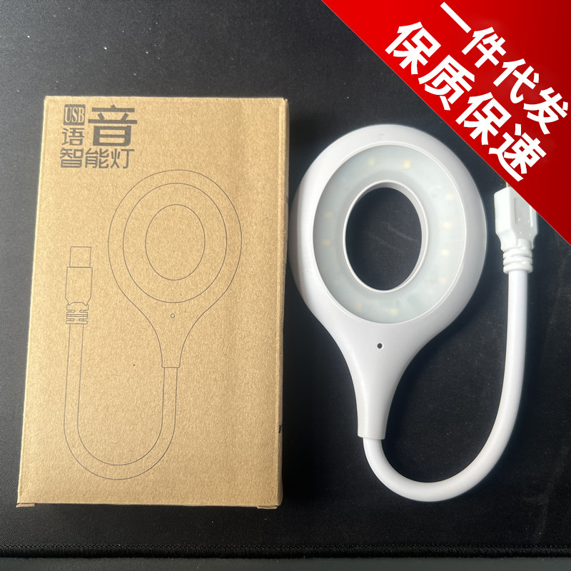 現代のシンプルな創造的な人工知能音声制御ナイトライトusb人工知能音声プラスチックサウンドライト|undefined