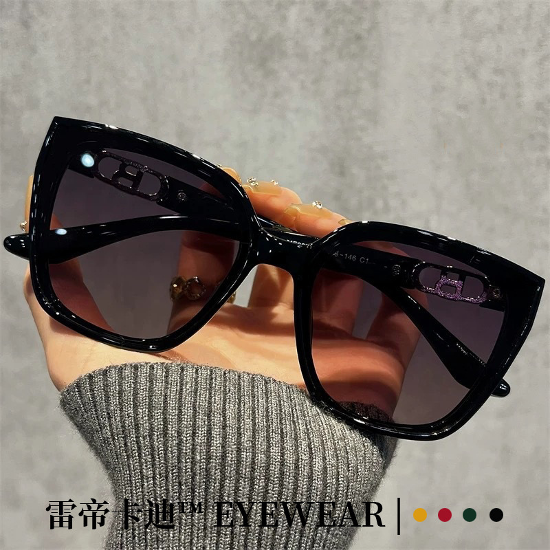 2026 New Style Sunglasses for Women, High-End Large-Frame Glasses That Make the Face Look Smaller, Anti-Uv, Sun Protection, Ultra-Light Sunglasses