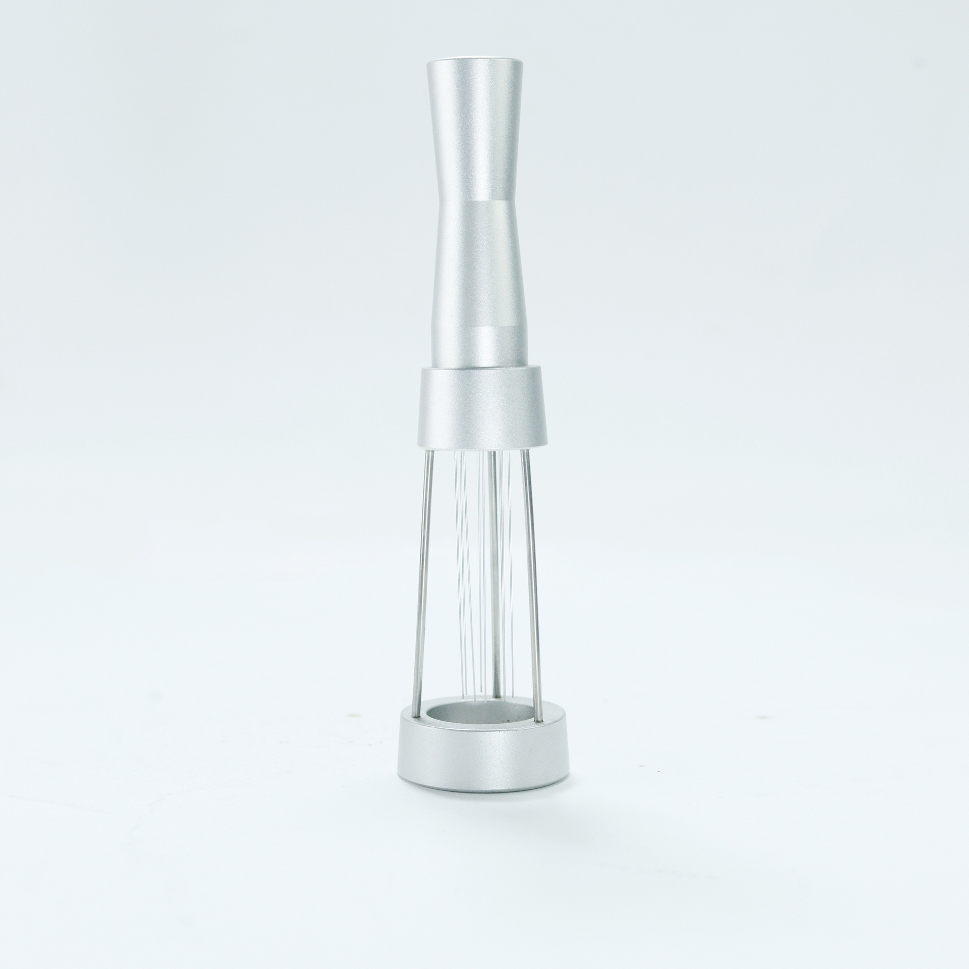 Polvo de tela de acero inoxidable fabricante de polvo de café rompiendo aguja dispositivo auxiliar de polvo agitando aguja uniformemente revolviendo con base