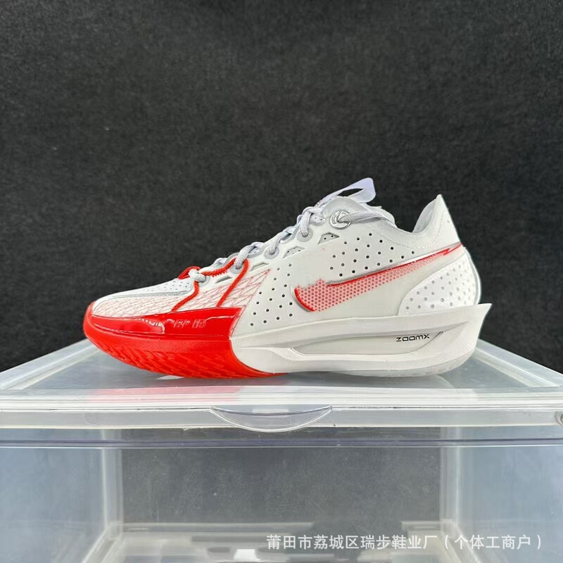 Cross-border Zoom G.T.Cut3 Shock Absorption Wear-resistant Low-top Practical Basketball Shoes Fiber Air Cushion sneaker for Men and Women Cross-border Zoom G.T.Cut3 Shock Absorption Wear-resistant Low-top Practical Basketball Shoes Fiber Air Cushion sneaker for Men and Women