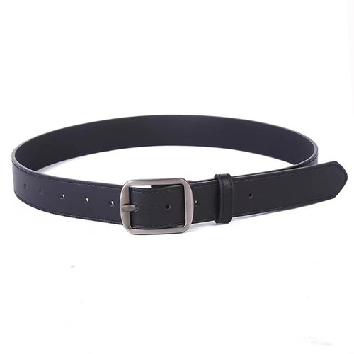New Korean-style unisex men's belt with needle buckle decoration jeans, casual versatile trendy men's and women's belt wholesale