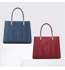 2022 New Middle-Aged Women's Bag Mother Bag Elegant Handbag Large Capacity Handbag Red Handbag Crossbody Bag