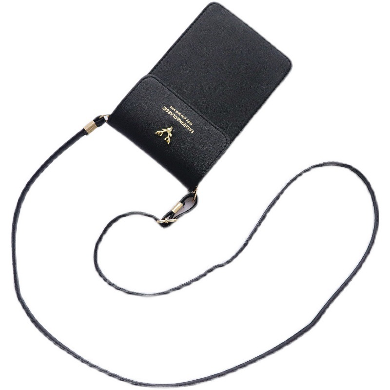 2021 nuevo bolso de teléfono móvil de pantalla táctil de pantalla grande bolso de teléfono móvil Halter de mujer bolso mini bandolera japonés y coreano monedero