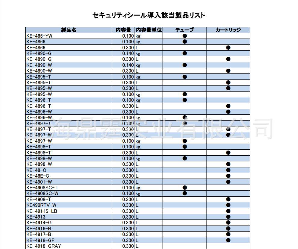 ձԽKE4898T/W轺ܷ͸ܷ⽺ˮ330ML