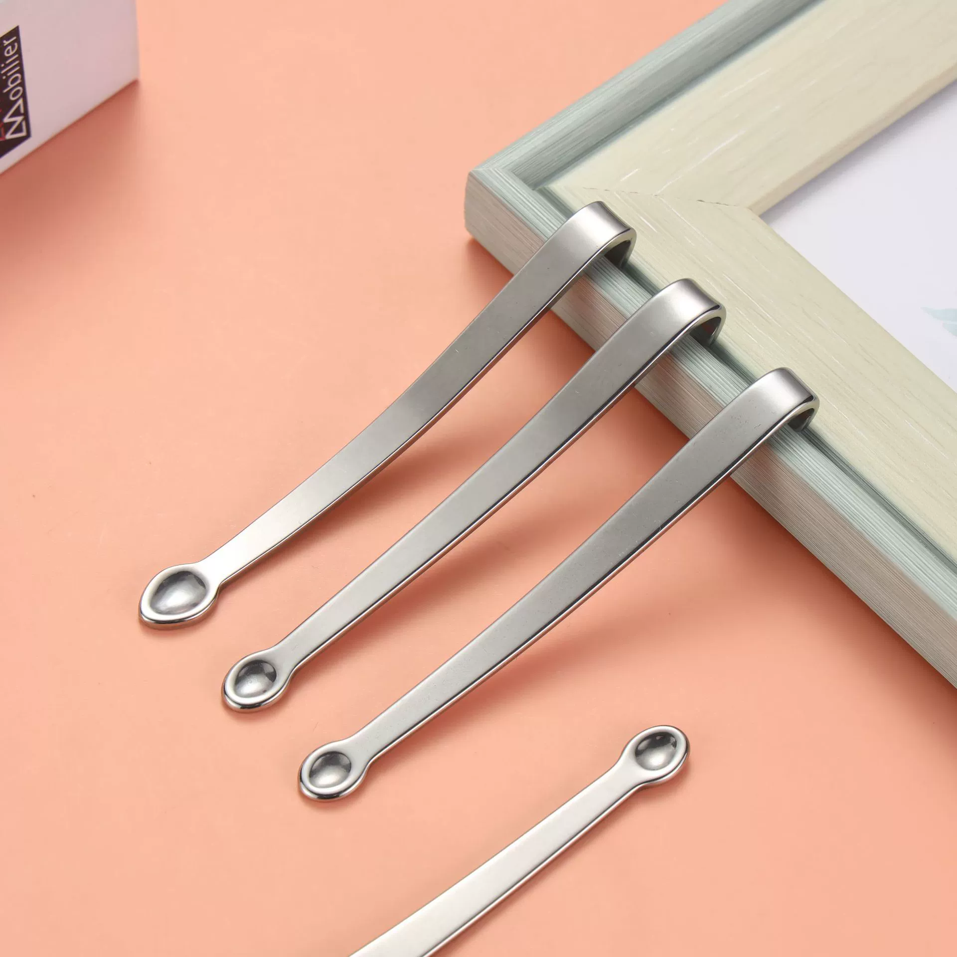 Металлический косметический глазной крем нержавеющая сталь, ложка