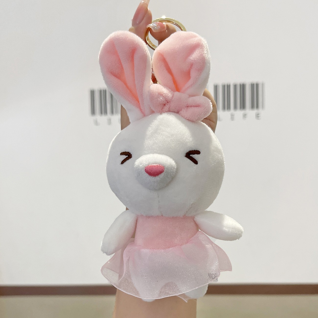 Cuatro pulgadas muñeca máquina colgante felpa llavero lindo muñeca mochila adornos grab máquina muñeca regalo al por mayor