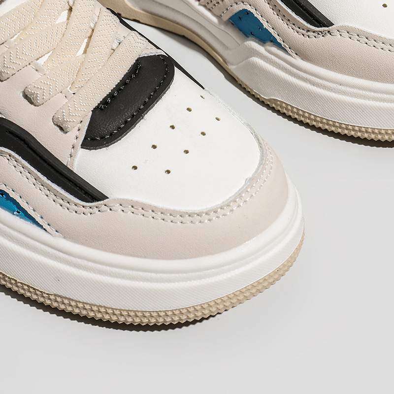 Sneakers Spring and Autumn High Top Velcro Sneakers_voghion.com