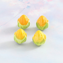 可爱玉米陶瓷珠 手链配件diy饰品手绘珠发夹配饰手工材料串珠散批