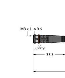 TURCK传感器电缆 PKG3M-2/TEL PKG3M-2/TXL 现货