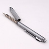 Shenzhen Penal Pen Factory to draw sample OEM/ODM brand processing metal brass 4-in-1 round bead pen customization