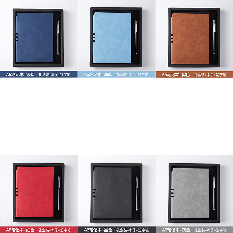 Especial transfronterizo para comercio exterior A5 juego de portátiles, bloc de notas de negocios, cuaderno de oficina, papelería al por mayor