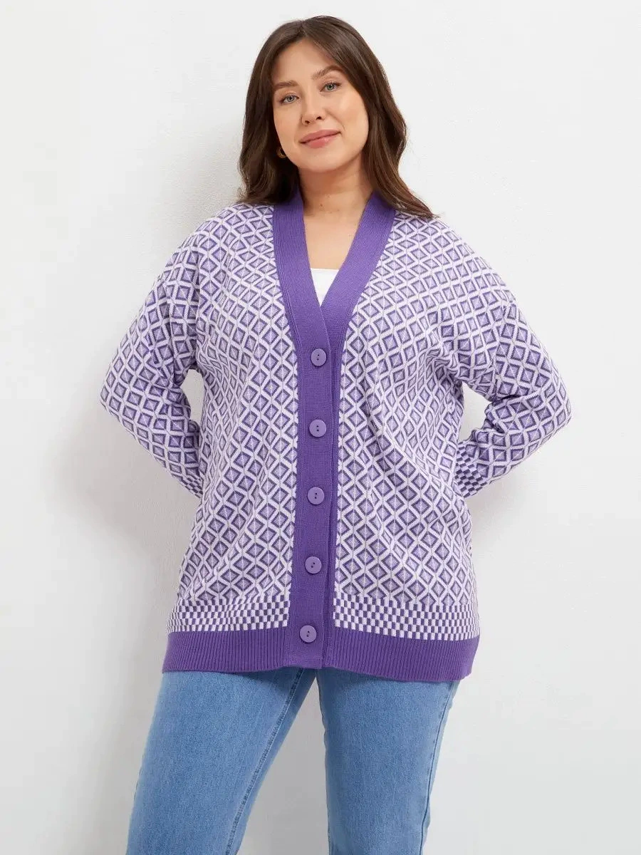 Кардиган удлинённый вязанный knitted sweater наружный