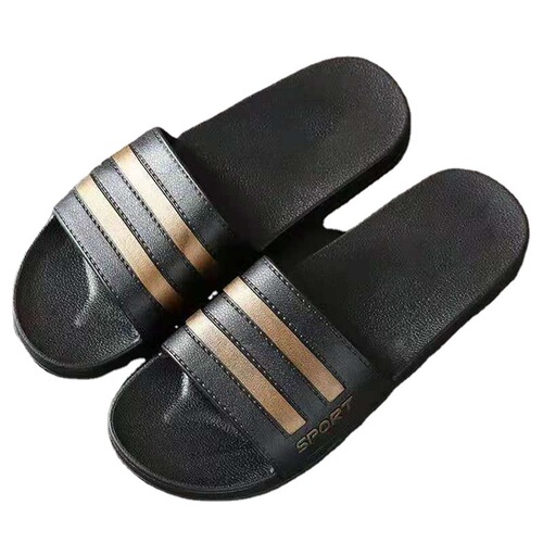 Men's summer fashion slippers, non-slip indoor couples' slippers for home, Korean style slippers for women, one-word men's and women's slippers, summer