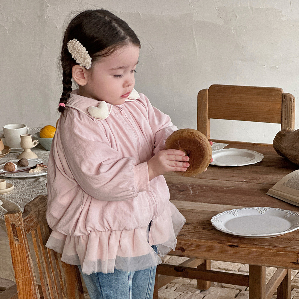 2024 chaqueta de algodón para bebé, chaqueta cálida de otoño e invierno, salida de bebé, chaqueta acolchada de terciopelo, chaqueta de principios de invierno para niños pequeños