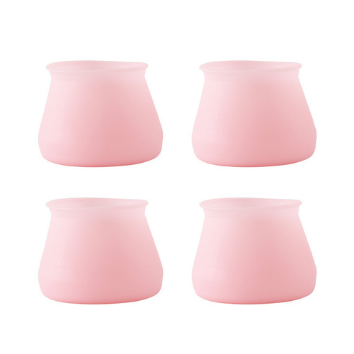 Wear-resistant thickened silicone table protective cover anti-slip silent protective cover table and chair protective cover anti-slip stool foot pads
