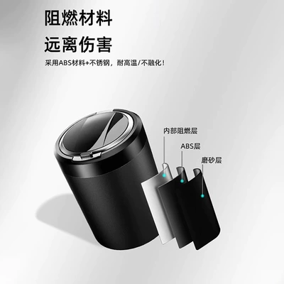 Car ashtray — Luminous