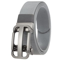 Nylon woven belt cloth buckle belt men's casual retro editing belt LY36-25402-3