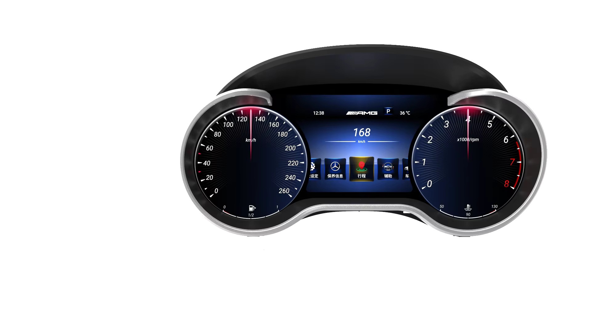 Suitable for Mercedes Benz ml Gl R Gle Gls Lcd Dashboard Central Control Modification