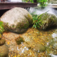 厂家批发大型景观石原石 溪坑石 野山石 一手货源