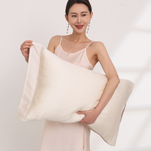 60支纯色奥地利兰精天丝枕套夏季凉爽冰丝真丝枕头套48x74cm枕巾