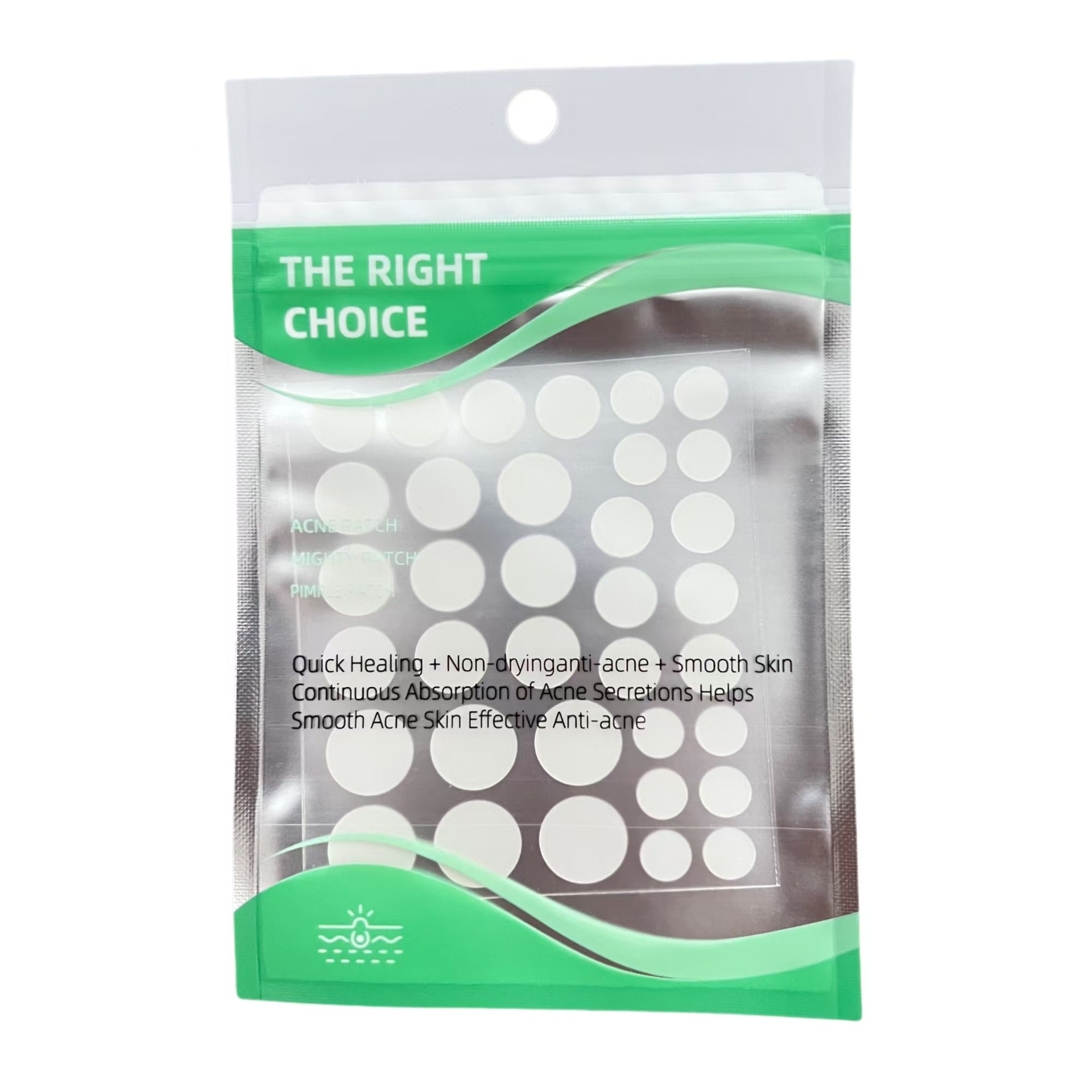 투명한 여드름 패치 35개