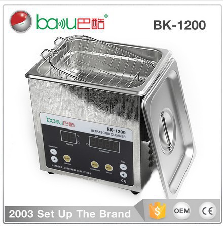 巴库BK 1200迷你数码清洗不锈钢工业超声波清洗机