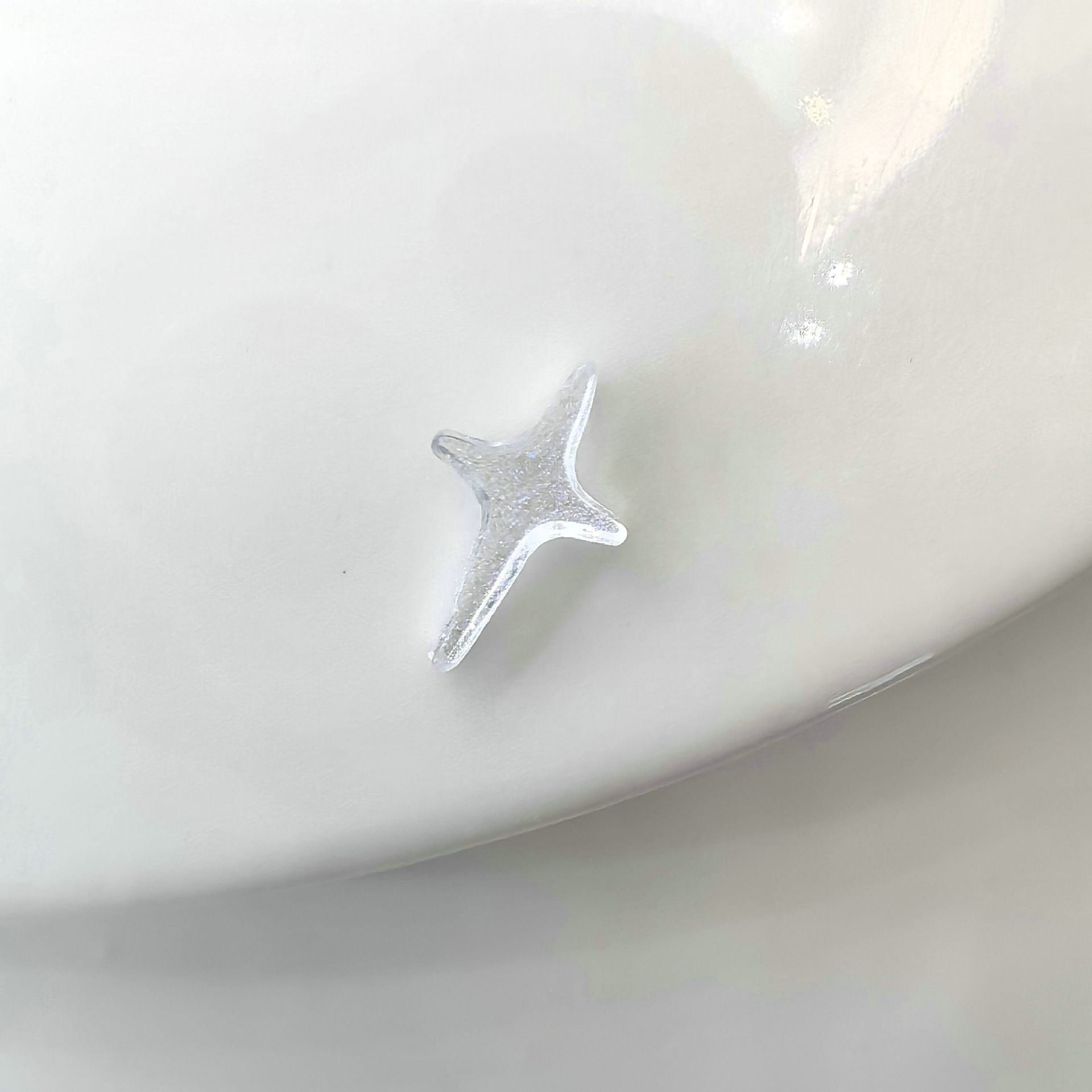 网红美甲克罗心十字架饰品星芒饰品复古朋克风指甲装饰品0015