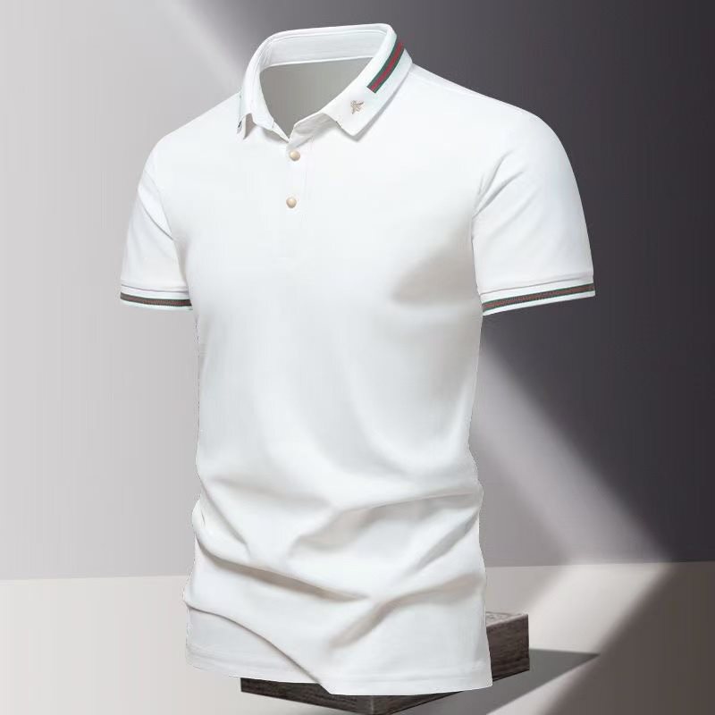 Dropshipping Adidas-3244-Summer New Style Lapel Short-Sleeved Polo Shirt for Men, Fashionable and Casual Half-Sleeved Shirt Dropshipping Adidas-3244-Summer New Style Lapel Short-Sleeved Polo Shirt for Men, Fashionable and Casual Half-Sleeved Shirt